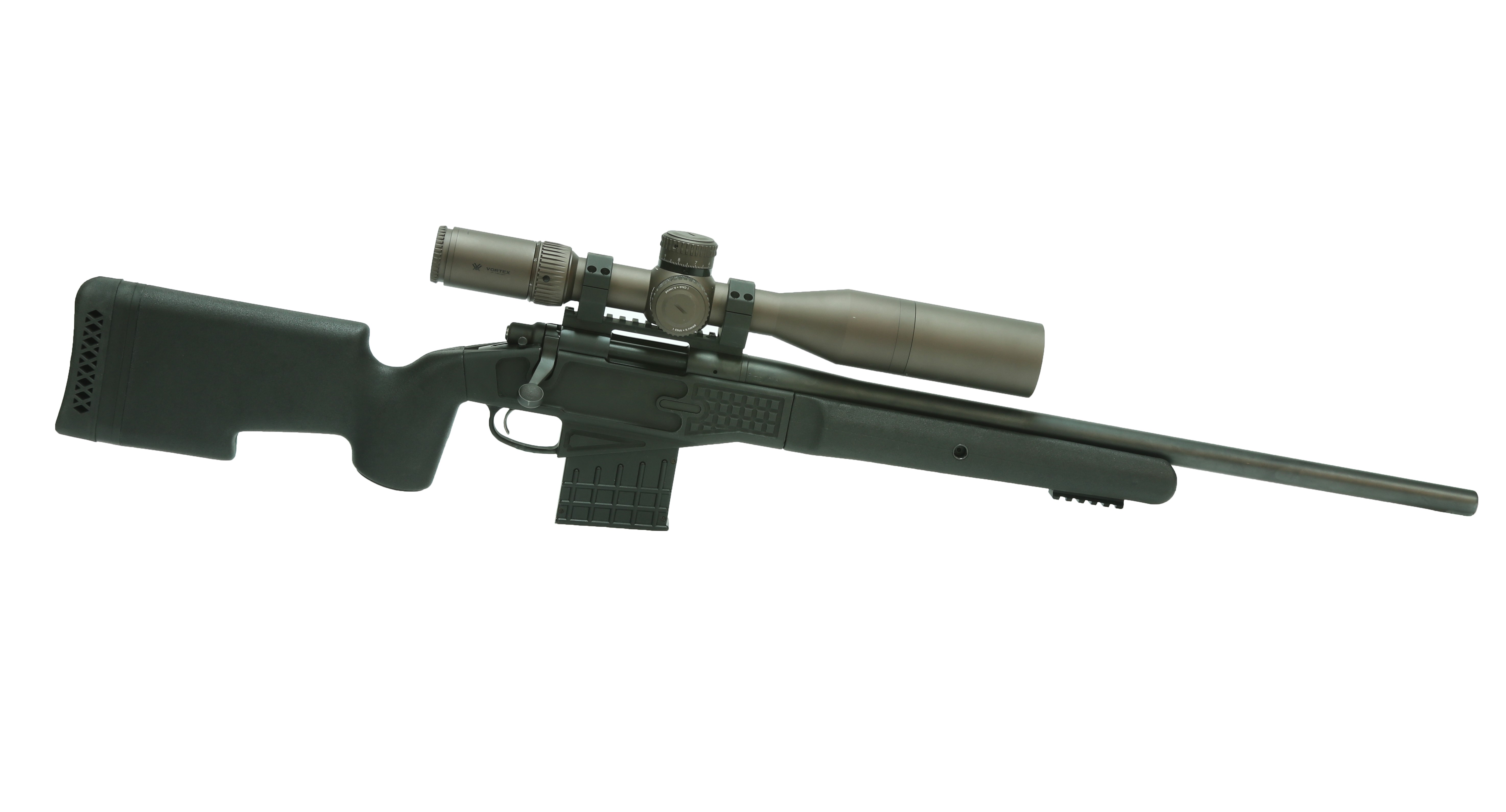 Remington 700 S/A Modular Chassis And 2 Magazines Choate Machine