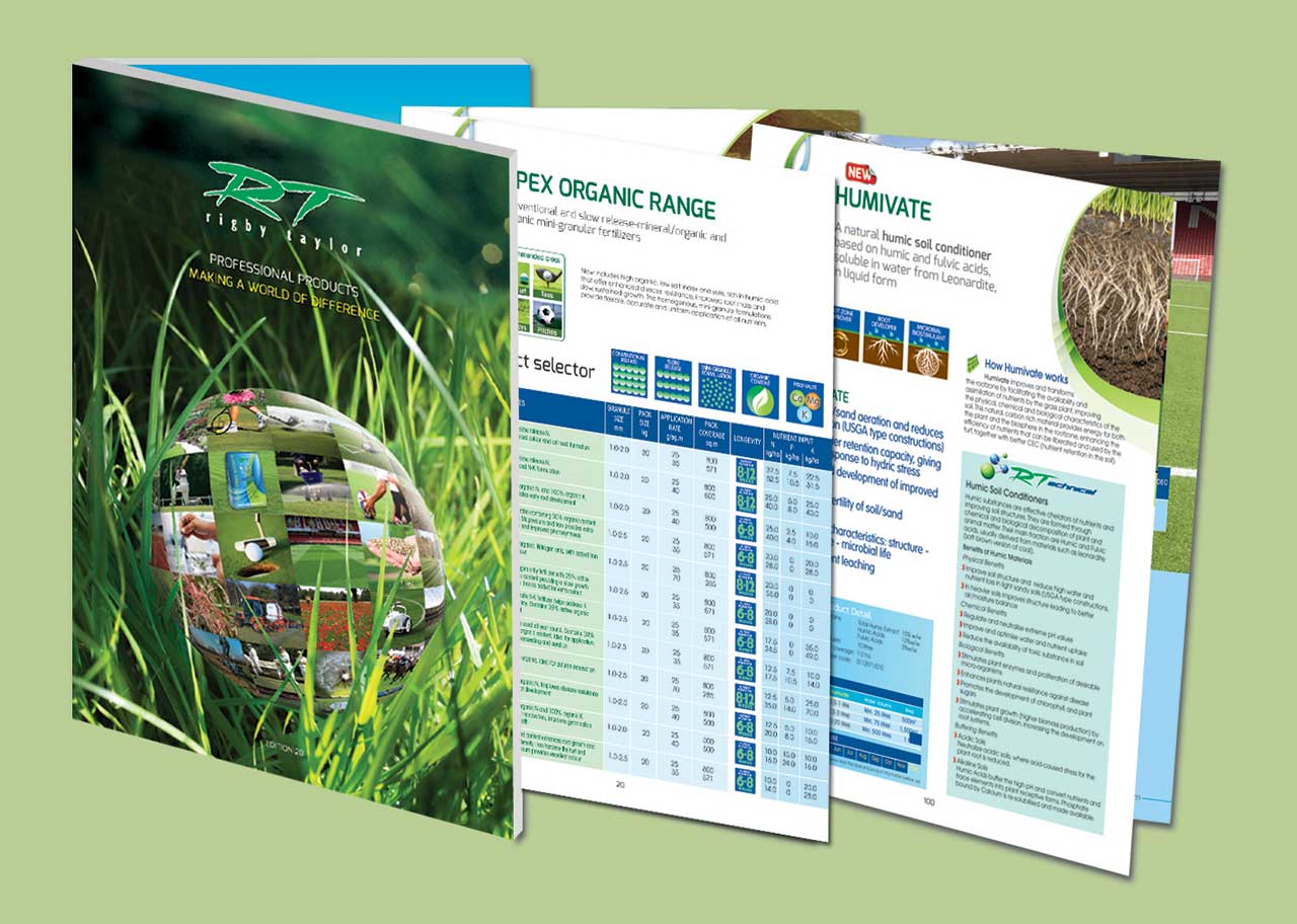 New Professional Products brochure Rigby Taylor