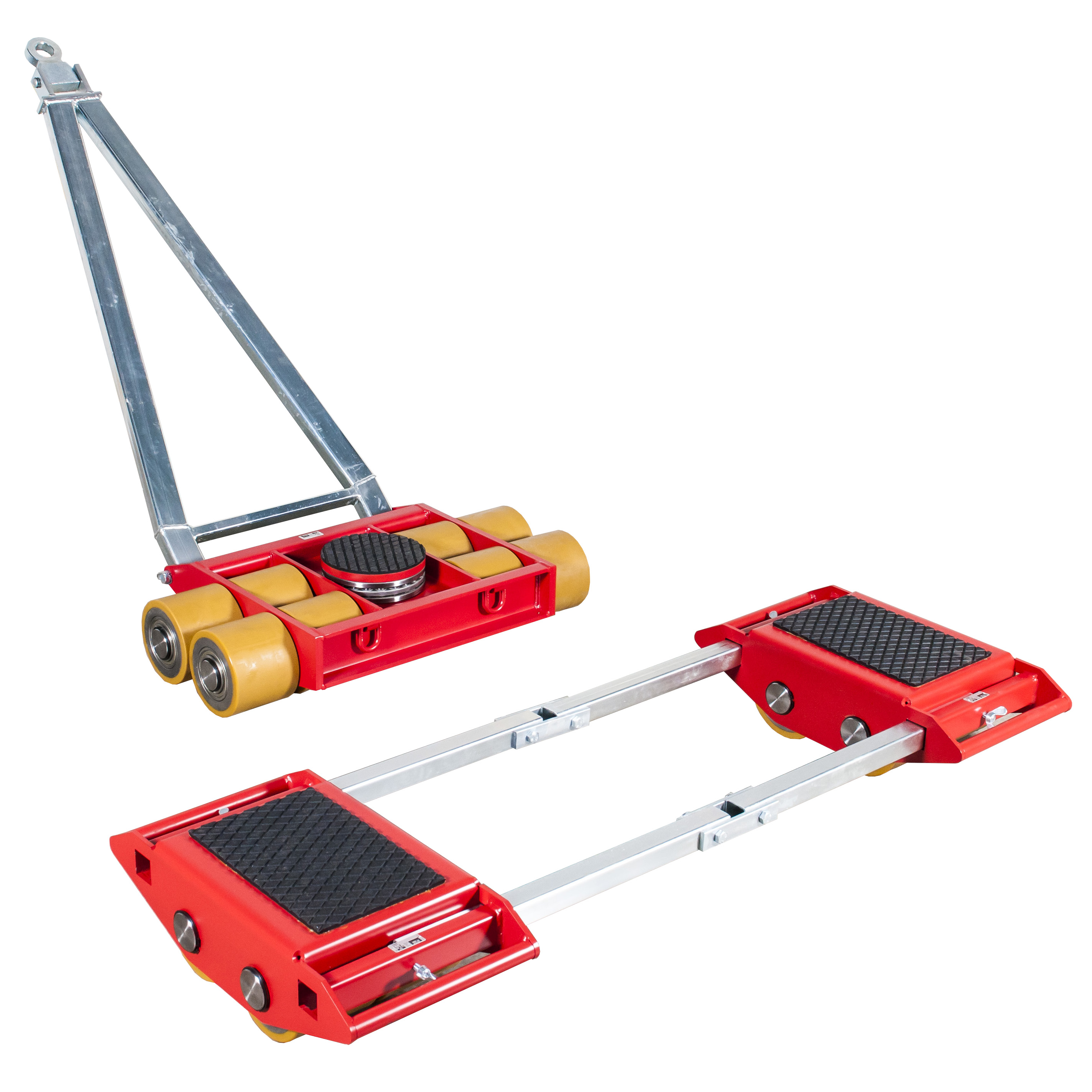 Professional Roller Dollies Set Capacity 80 tons