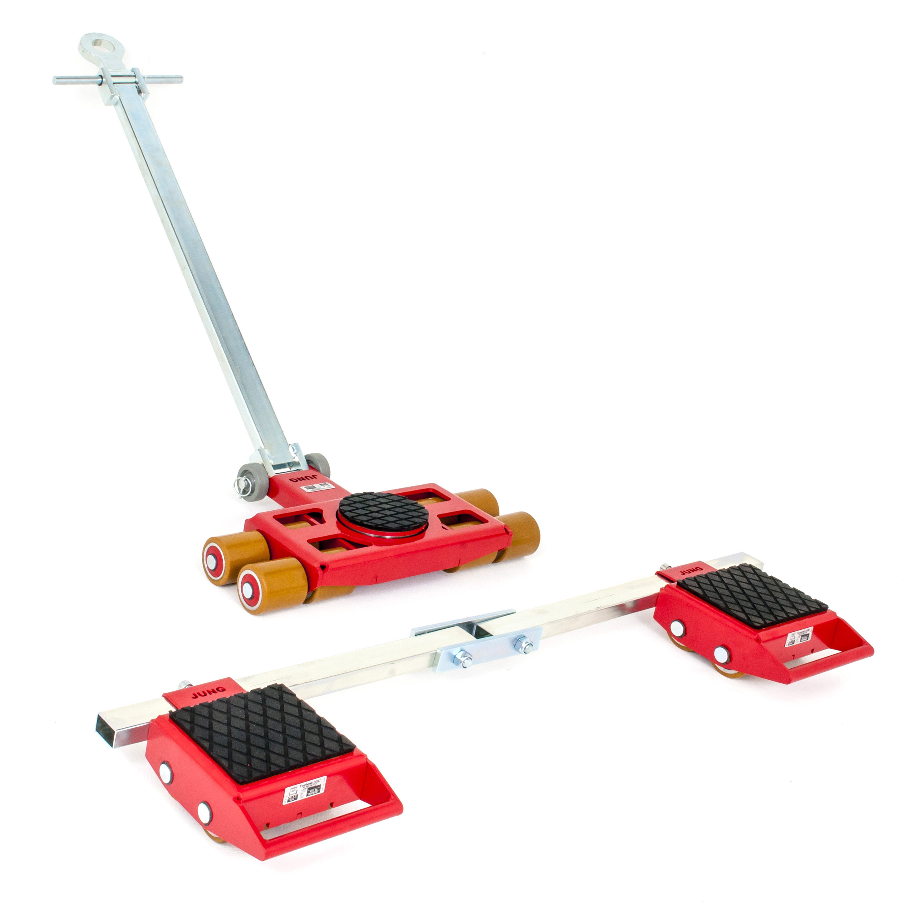 Professional Roller Dollies Set Capacity 12 tons