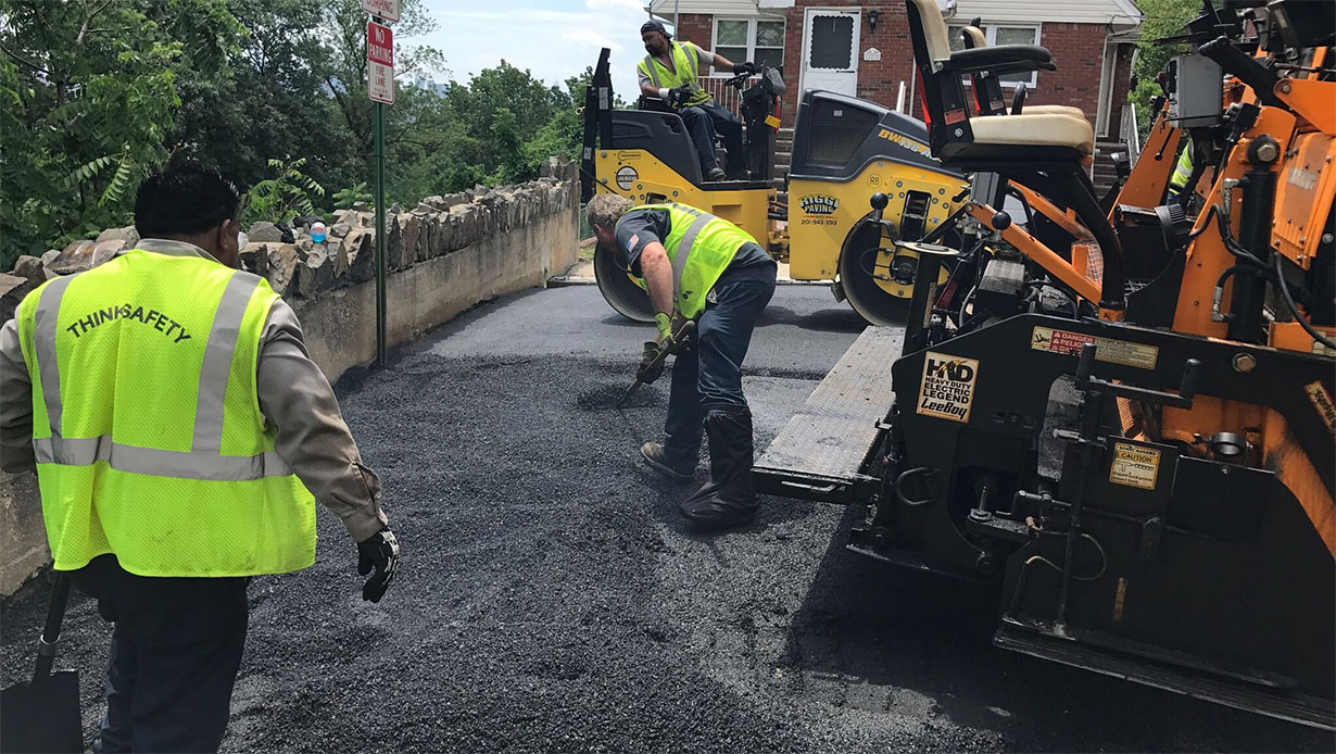Home Driveway Parking Lot Paving Contractor Bergen County NJ