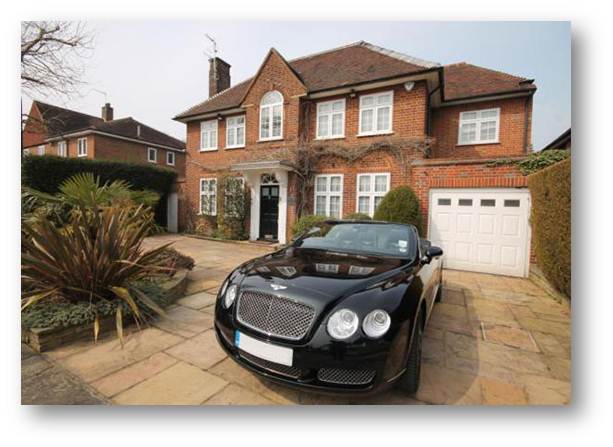 House for sale with luxury car included! Property blog