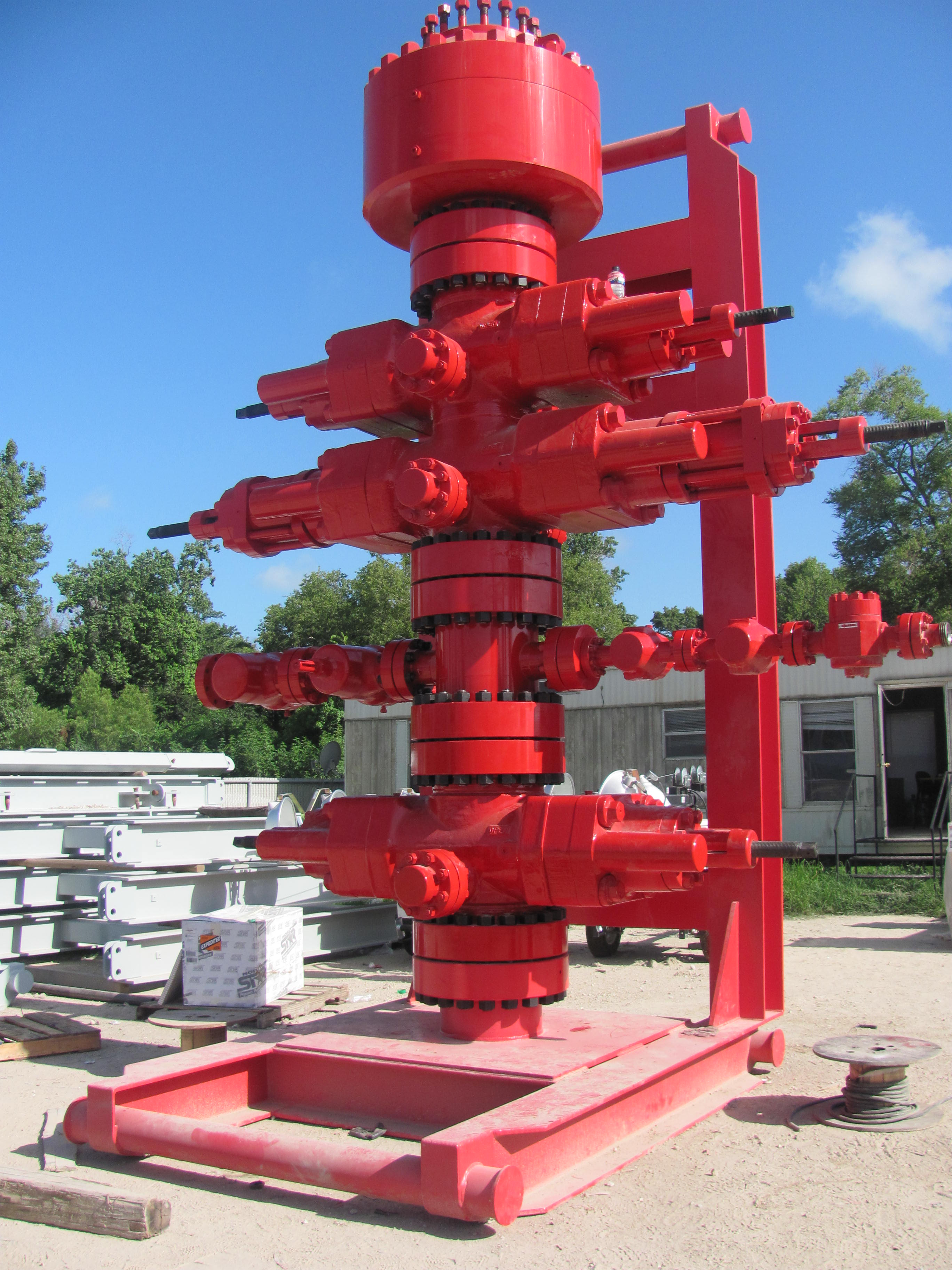 Cameron CIW Type U BOP 10K Blowout Preventer Stack, Annular, Double