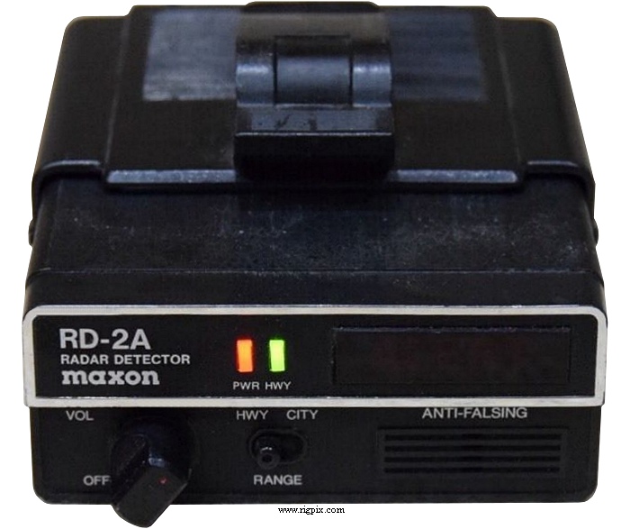 RigPix Database Radar detectors Maxon RD2A