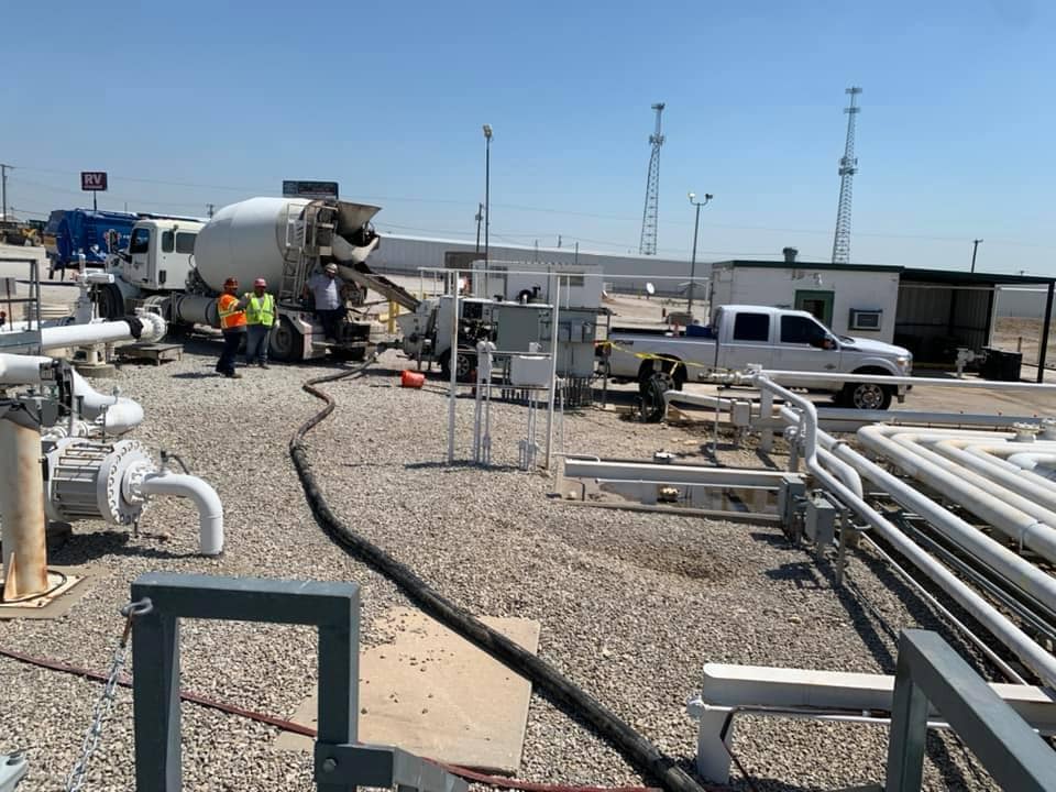 Concrete Pumping for Flowable Fill Aledo, TX