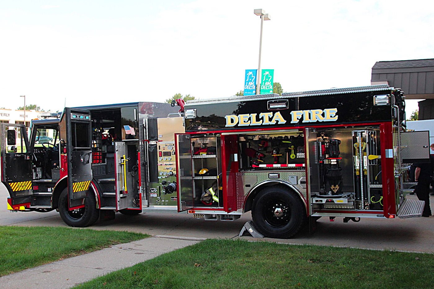 Delta Township (MI) Fire Department Gets Sutphen RescuePumper; Orders