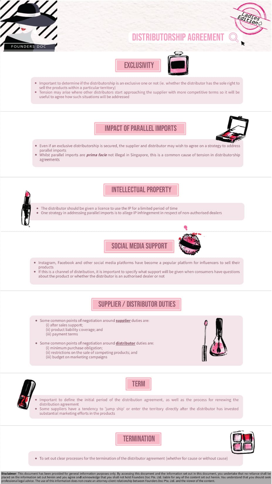 Guide to Distribution Agreement in Singapore Infographic