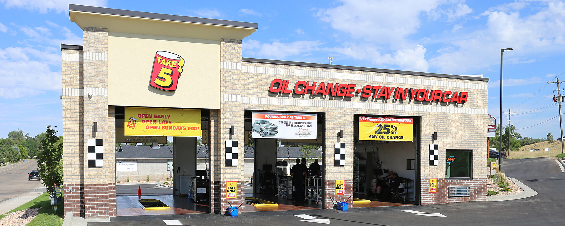 Take 5 Oil Change
