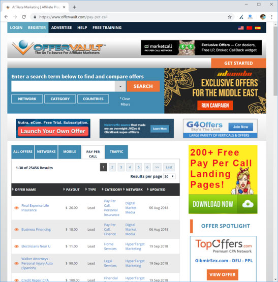 Business Development Ringba Call Tracking and Analytics Platform