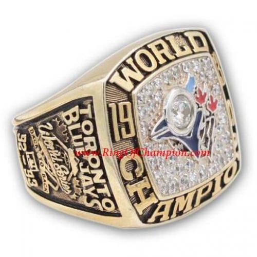 1993 Toronto Blue Jays World Series Championship Ring, Custom Toronto