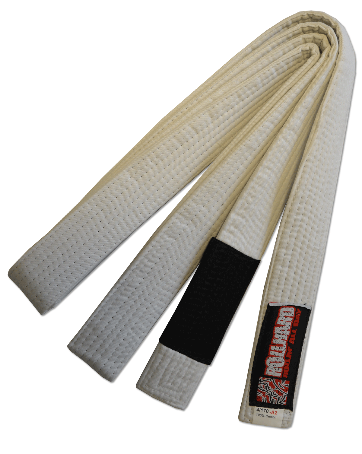 ROLL HARD Premium Brazilian Jiu Jitsu Gi White, Blue, Black