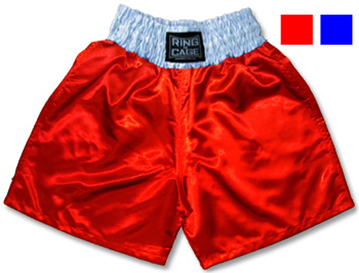Adult Boxing Shorts Blue or Red