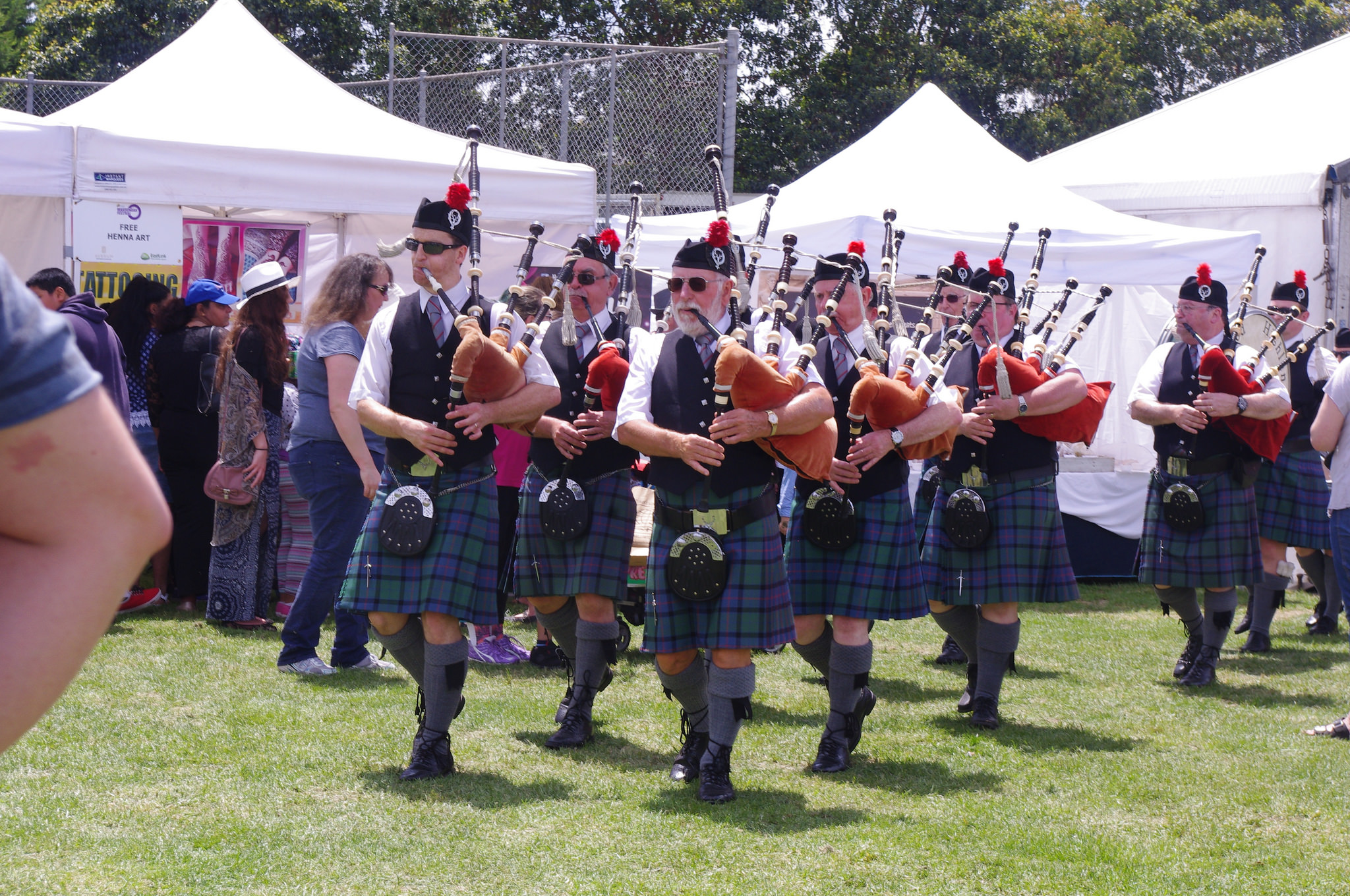 Ainslie Parklands Primary School Fair Ringwood Highland Pipe Band
