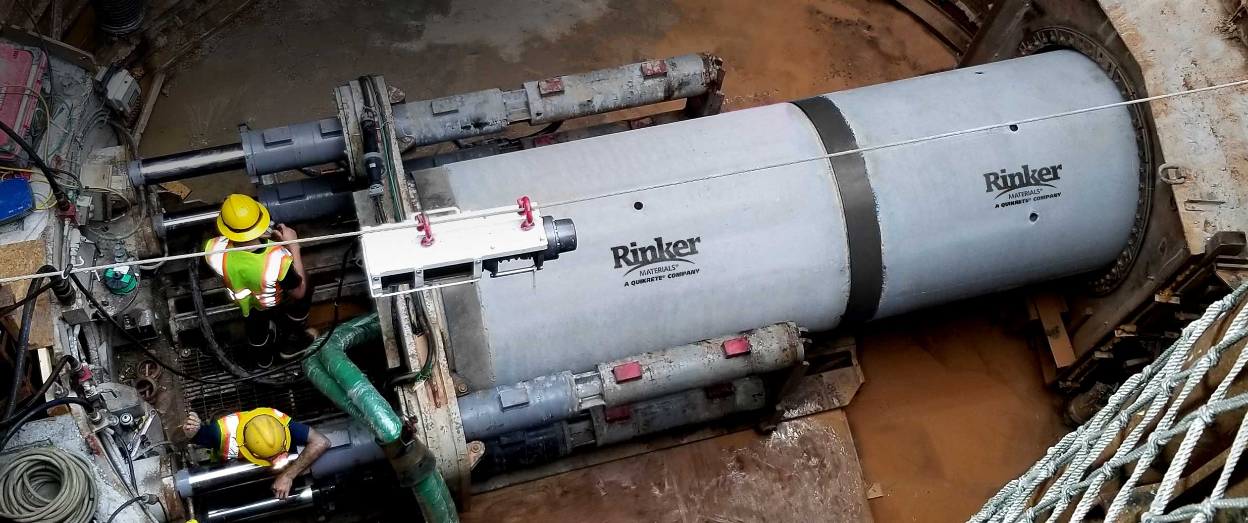 Jacking/Microtunneling Pipe Rinker Materials