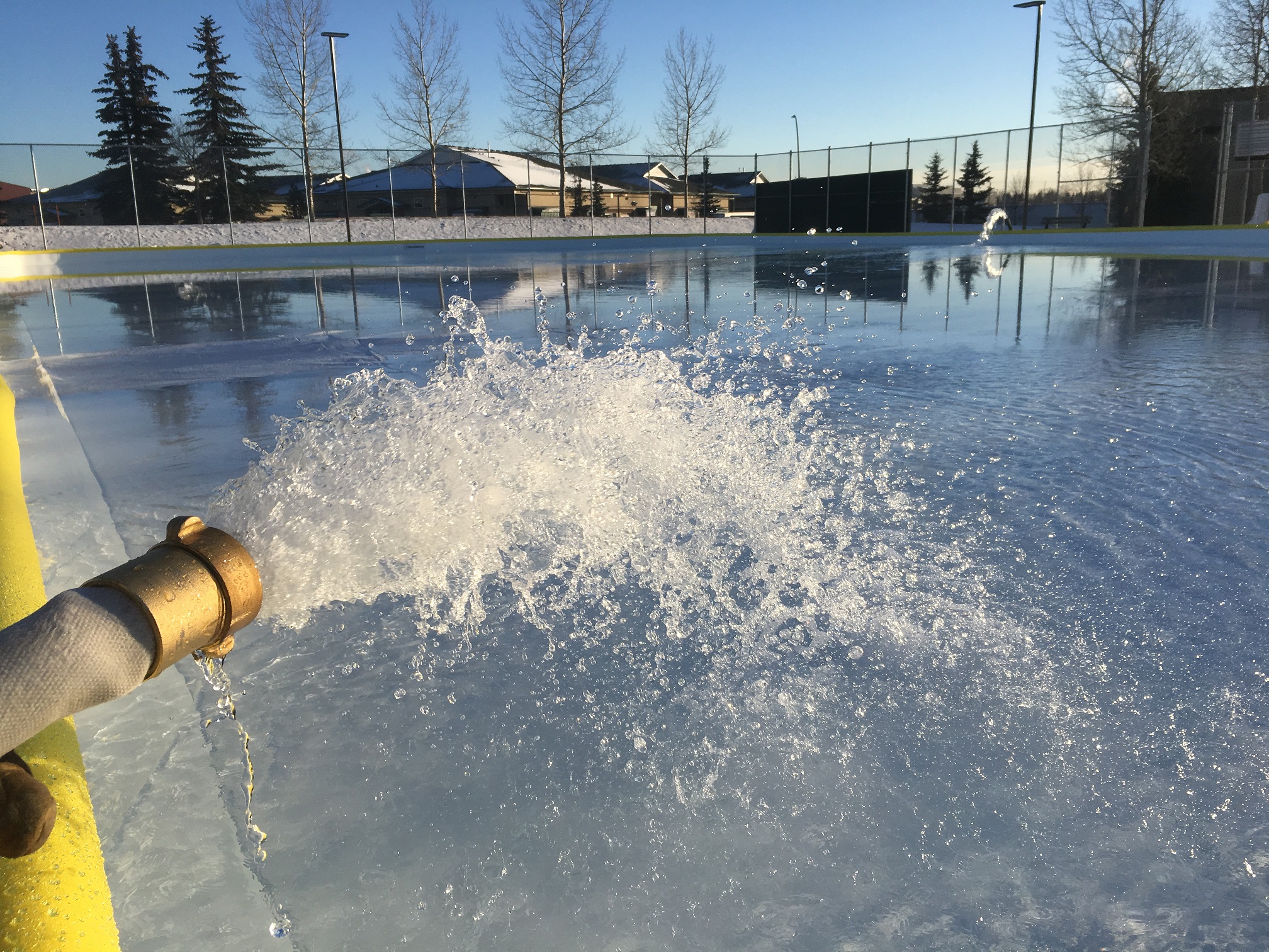 RinkWater HassleFree Outdoor Rink Flooding