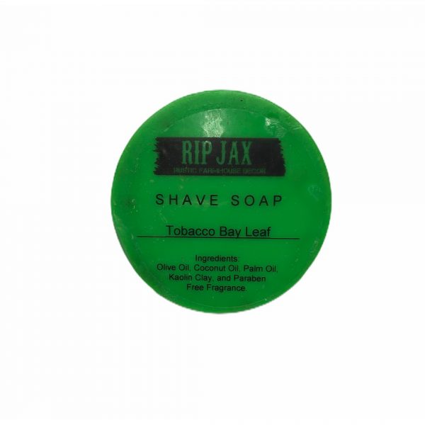SHAVE SOAP TOBACCO & BAY LEAF RIP JAX MERCANTILE