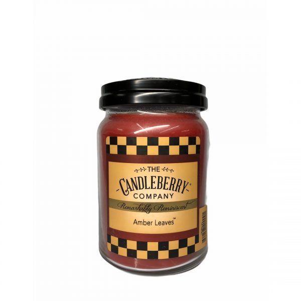 Amber Leaves™ Candleberry Candle Company 26oz (Large Scented Candle