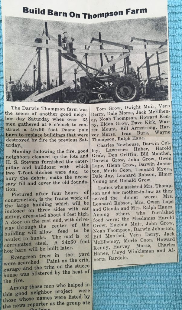 Neighbors Helping Neighbors Is A Part Of Rural Iowa Life by Carol