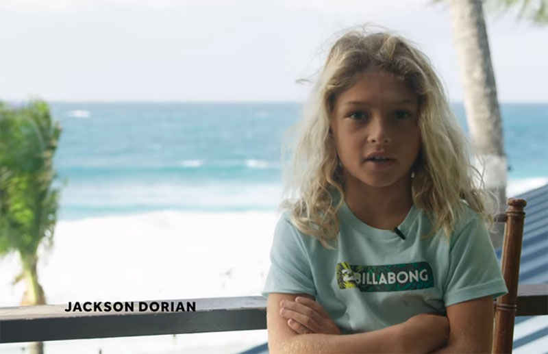 Jackson Dorian tiene once años Ripping Magazine