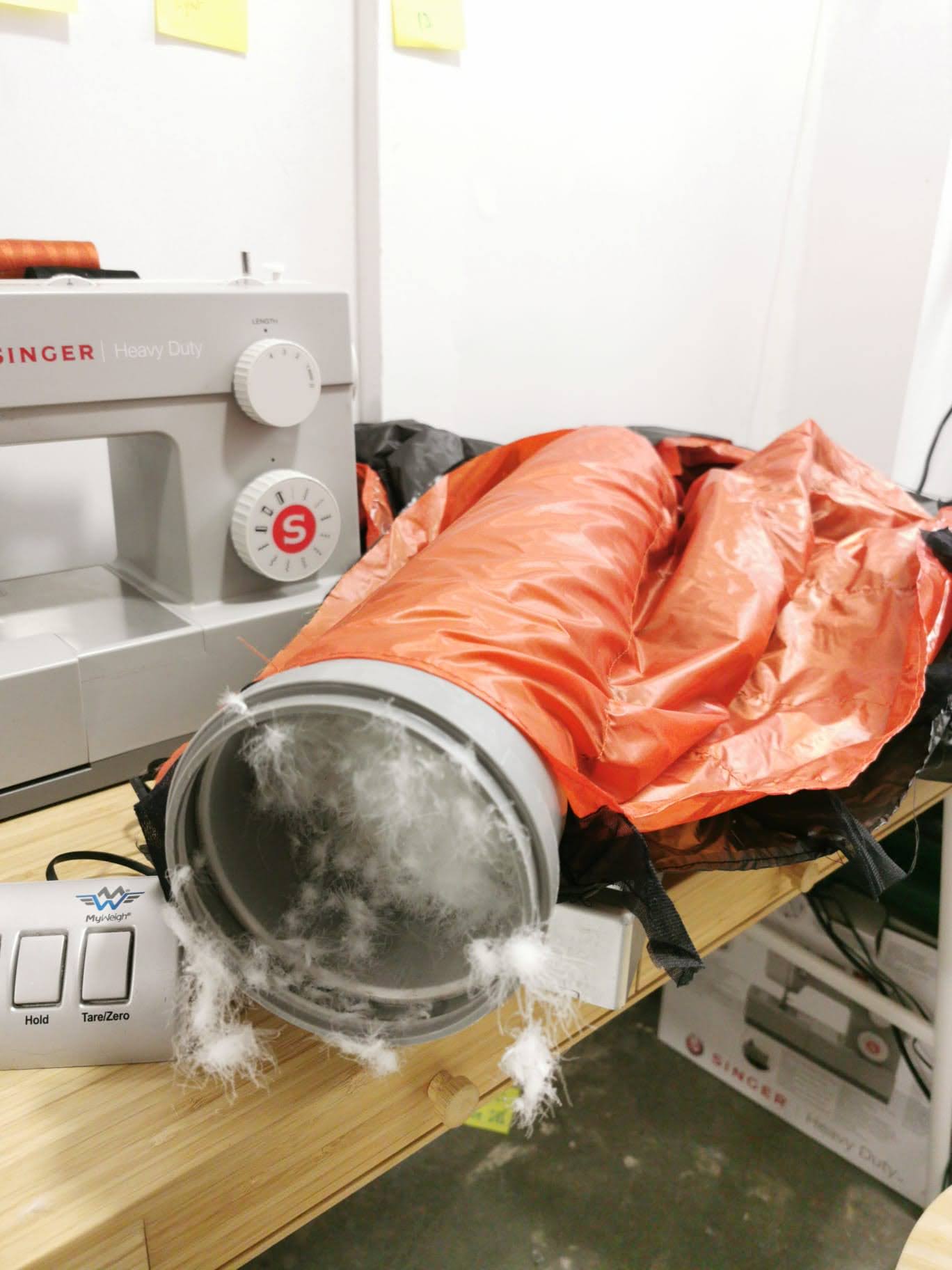 Down sleeping bag 800fp DIY Ripstop.pl