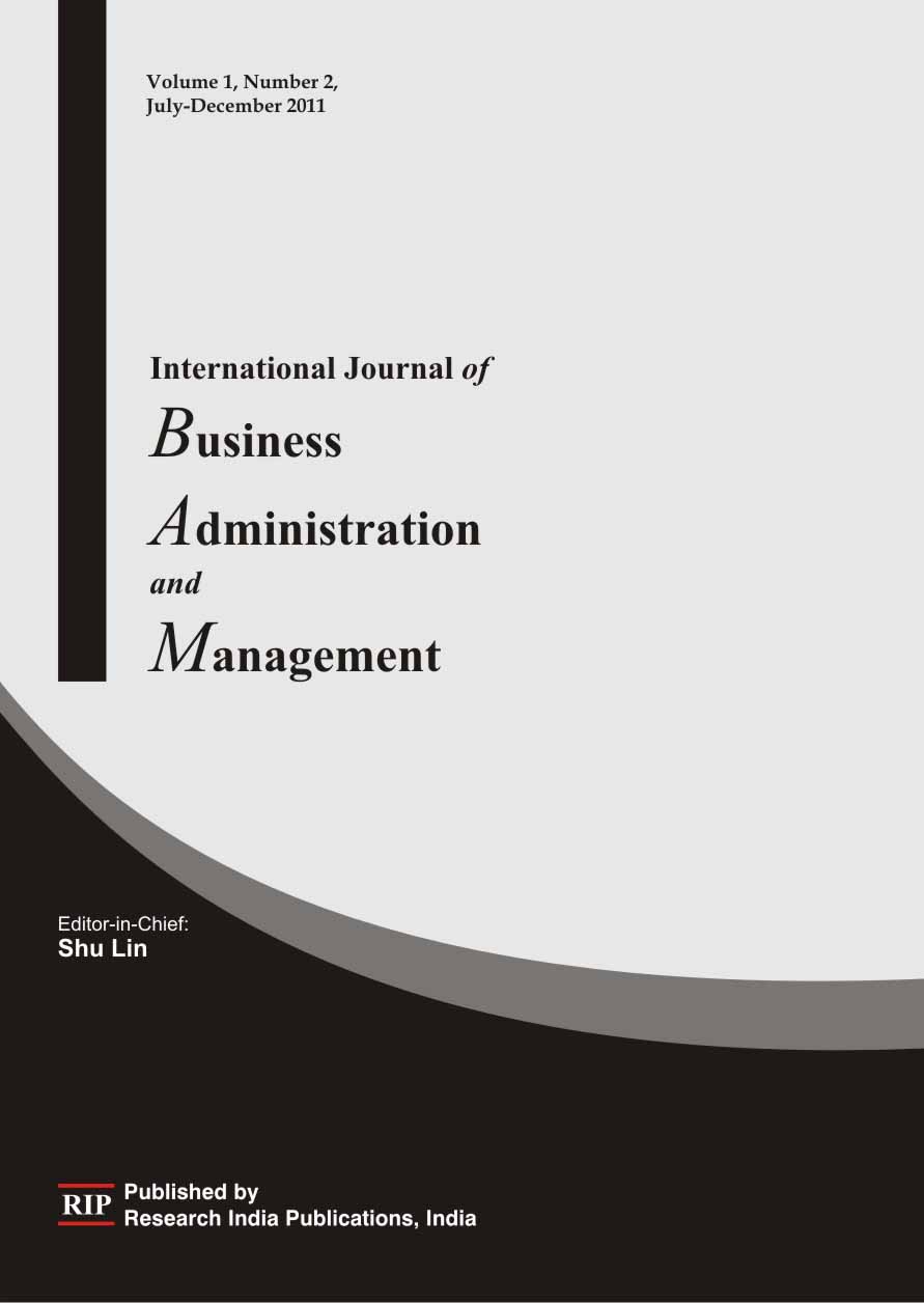 IJBAM, International Journal of Business Administration