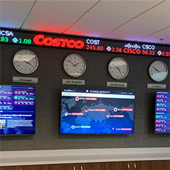Rise Display LED Tickers, Ticker Tape & Ticker Display Boards
