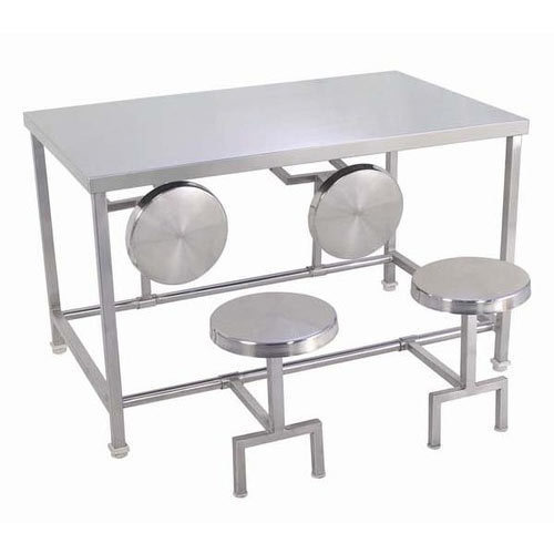 CANTEEN TABLE WITH STOOLS Commercial hotel kitchen equipment