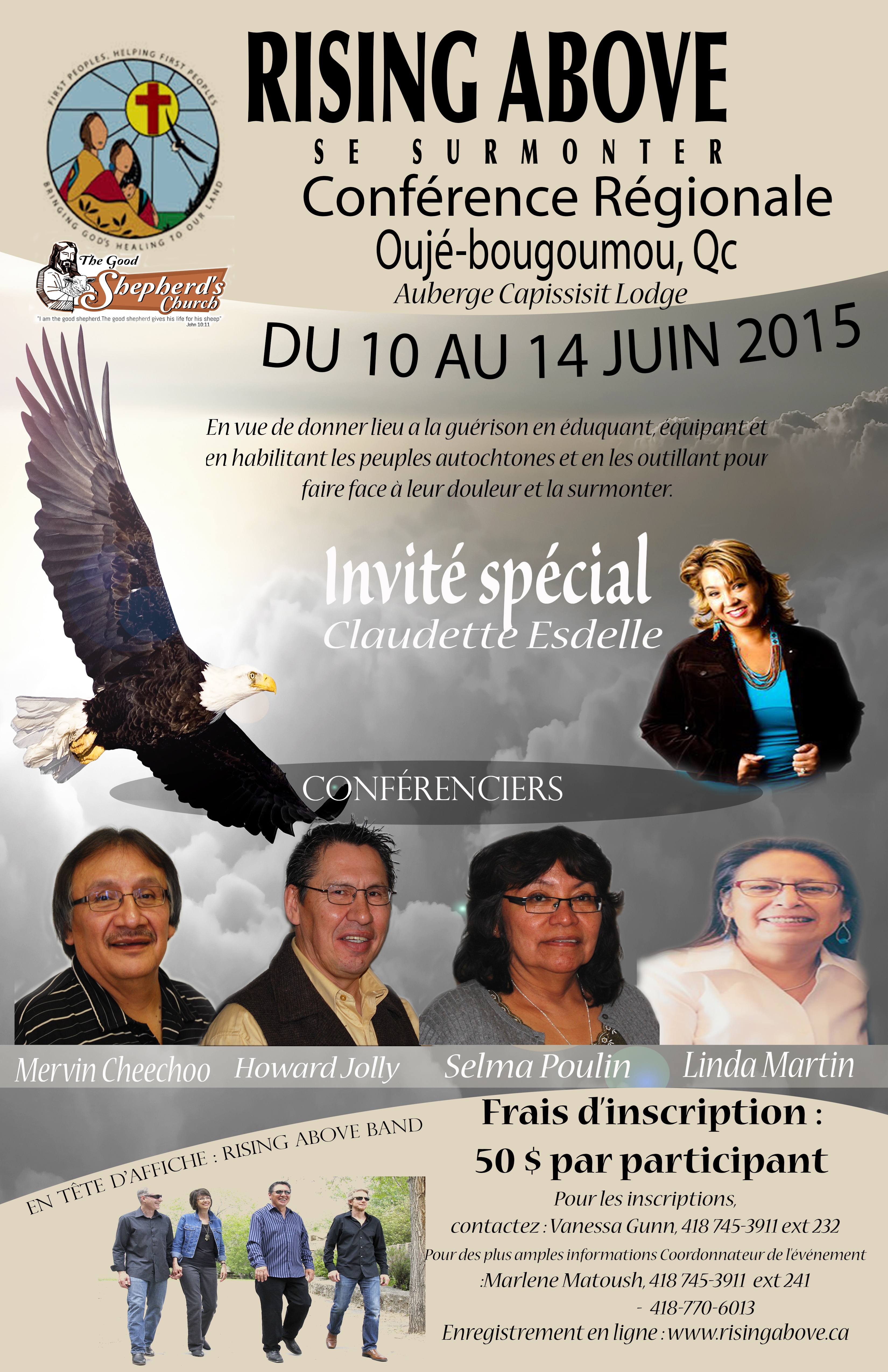 *Regional Conference coming to OujeBougoumou, Quebec Rising Above