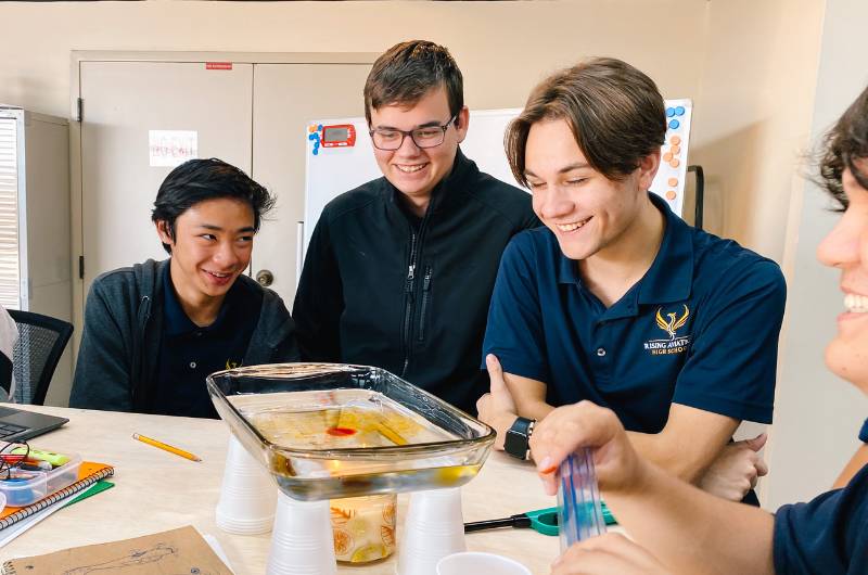 Private Dallas STEM School Rising Aviation High School