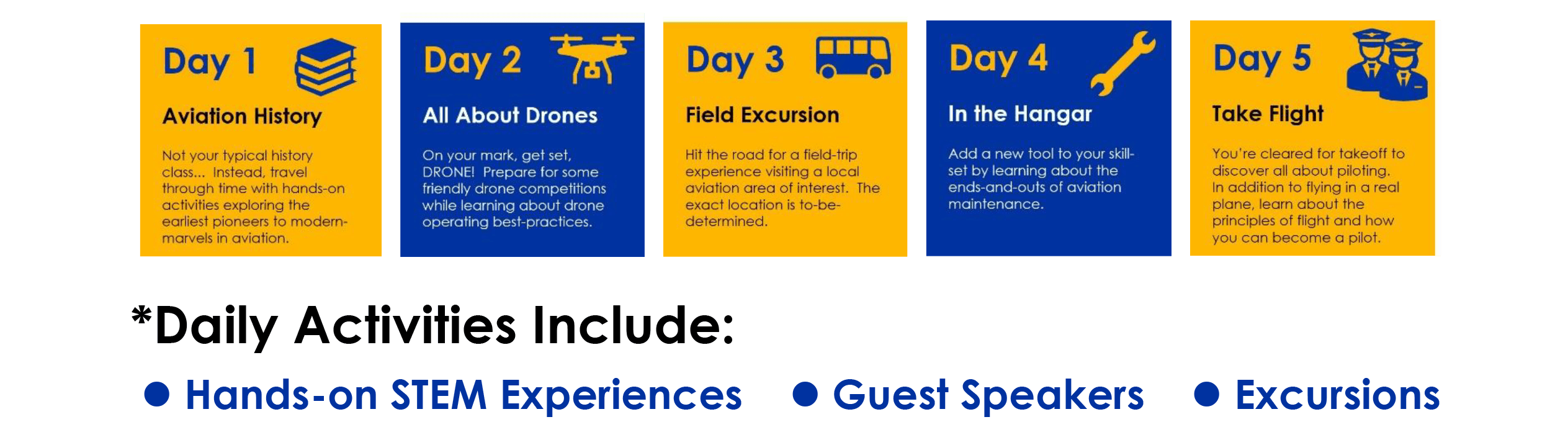 Aviation Summer Camp 2023 Rising Aviation High School