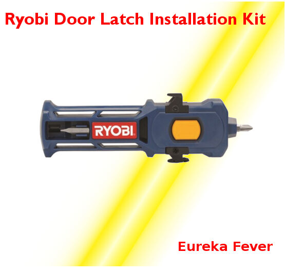 New Ryobi Door Latch Installation Kit DIY Professional Rissamelt