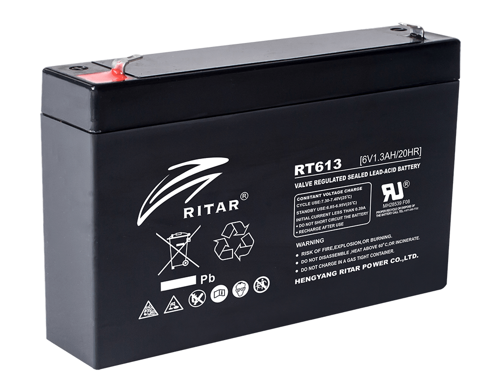 6V 1.3AH RITAR AGM SLA BATTERY Ritar Batteries