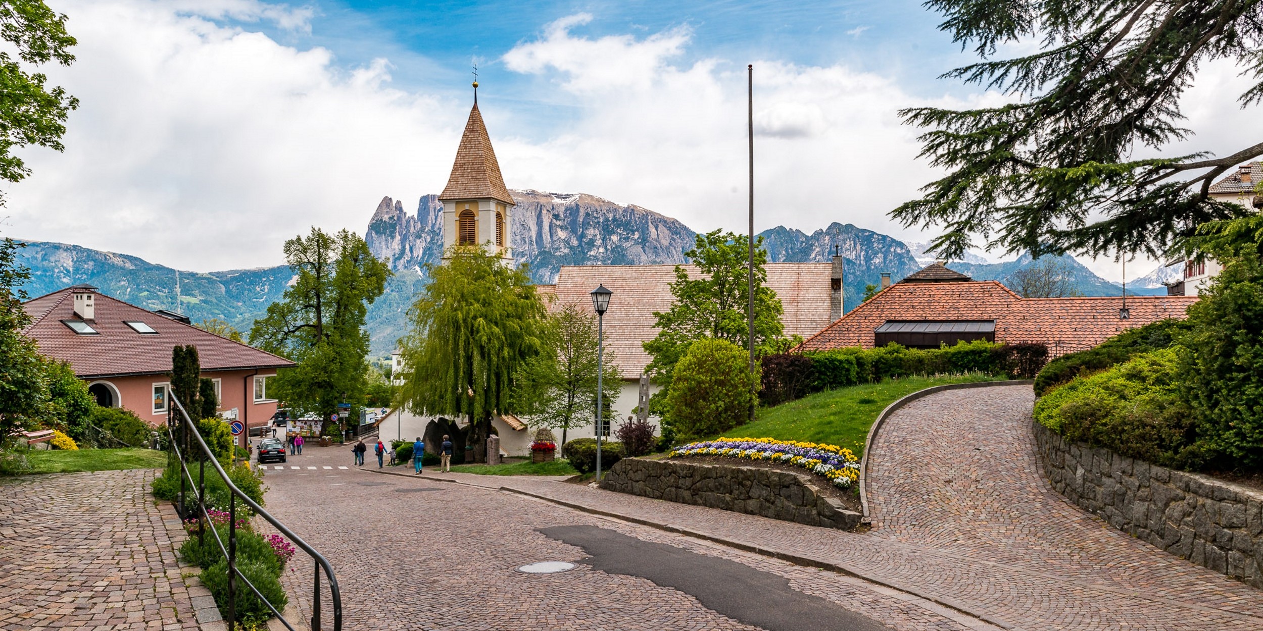 Klobenstein, der Hauptort Ritten, das Sonnenplateau bei Bozen