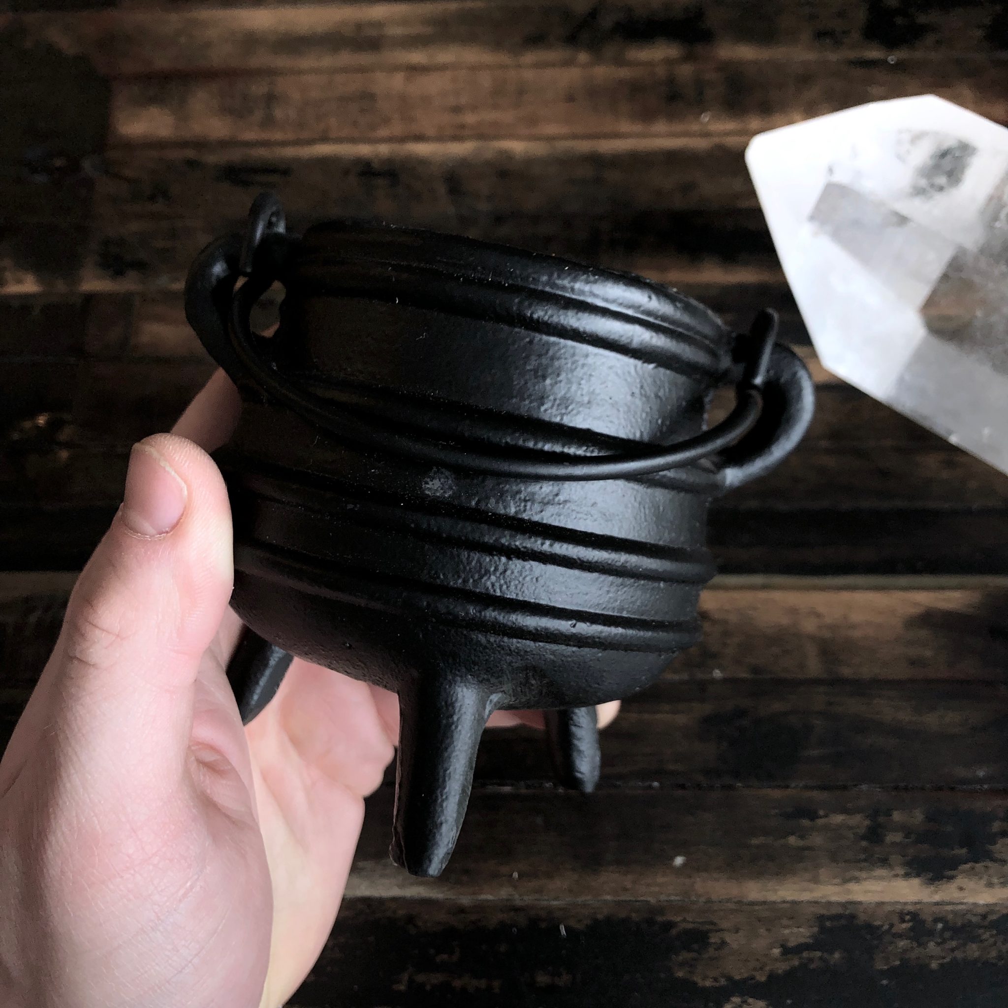 Cast Iron Cauldron. Medium Size. RitualCravt Metaphysical & Witchy