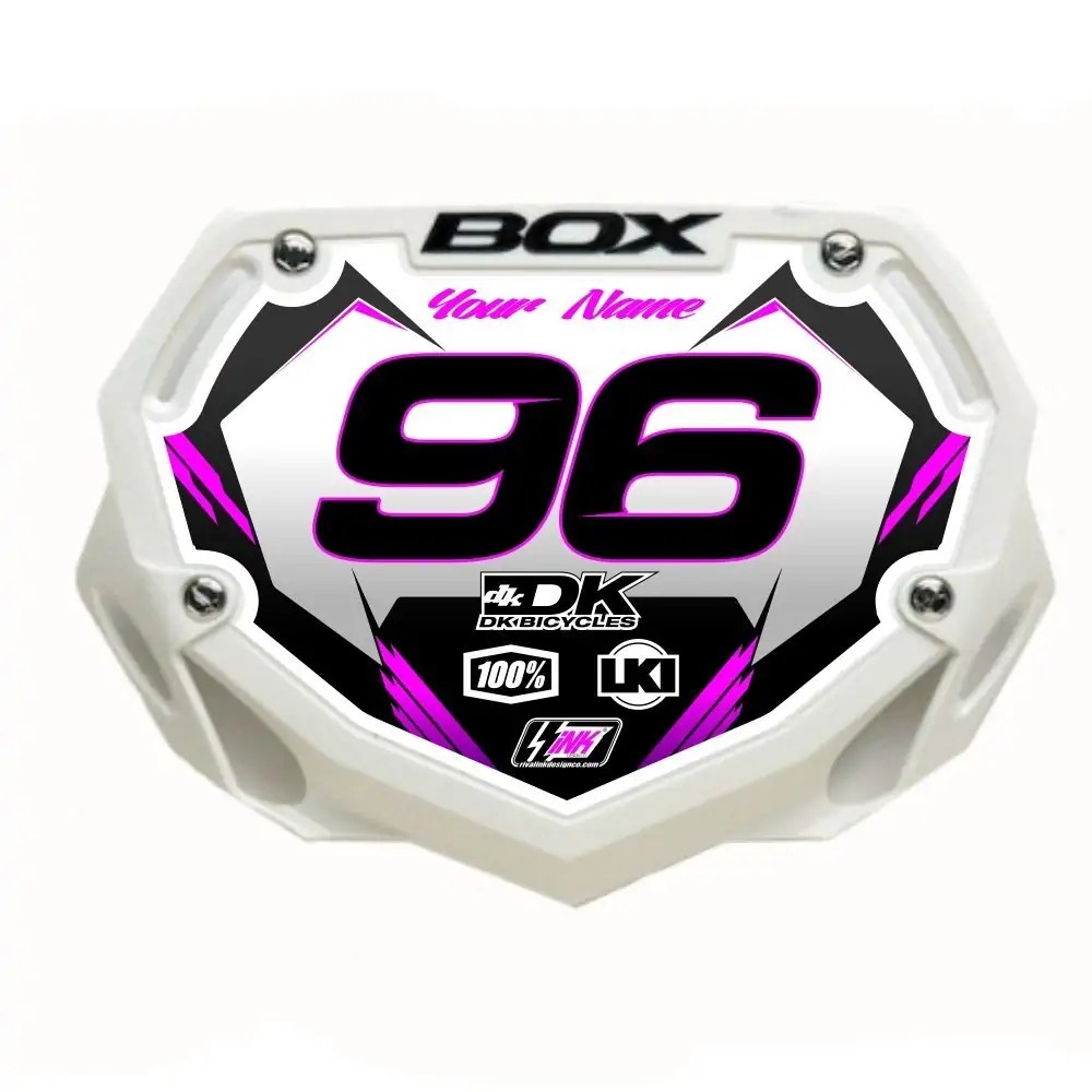 BOX CUSTOM BMX PLATE ‘VIPER’ Rival Ink Design Co