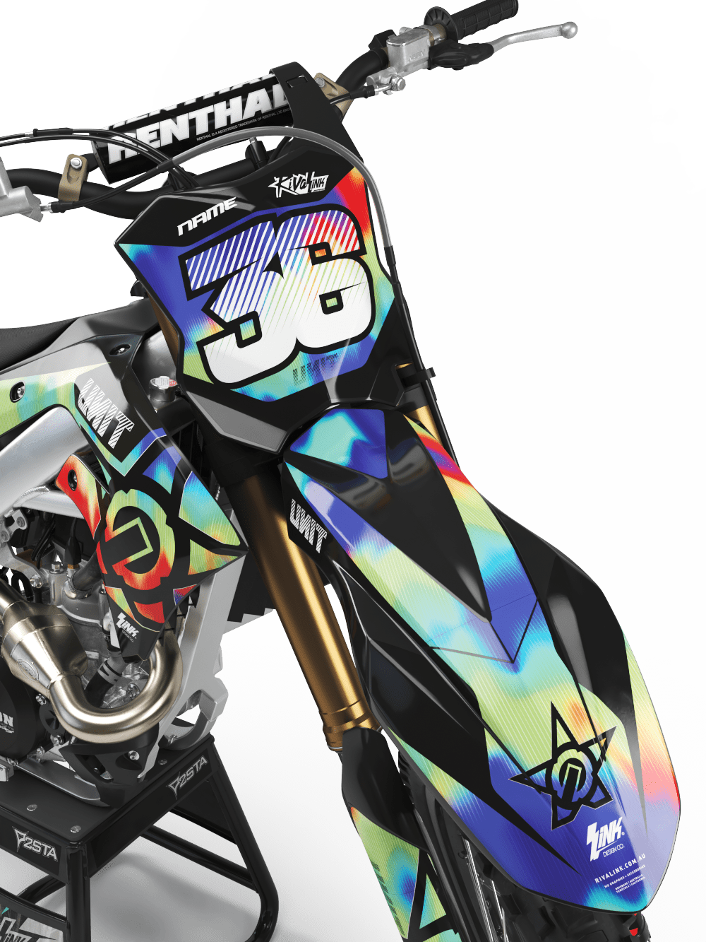 UNIT COSMO Graphics Kit (All Bikes) Rival Ink Design Co