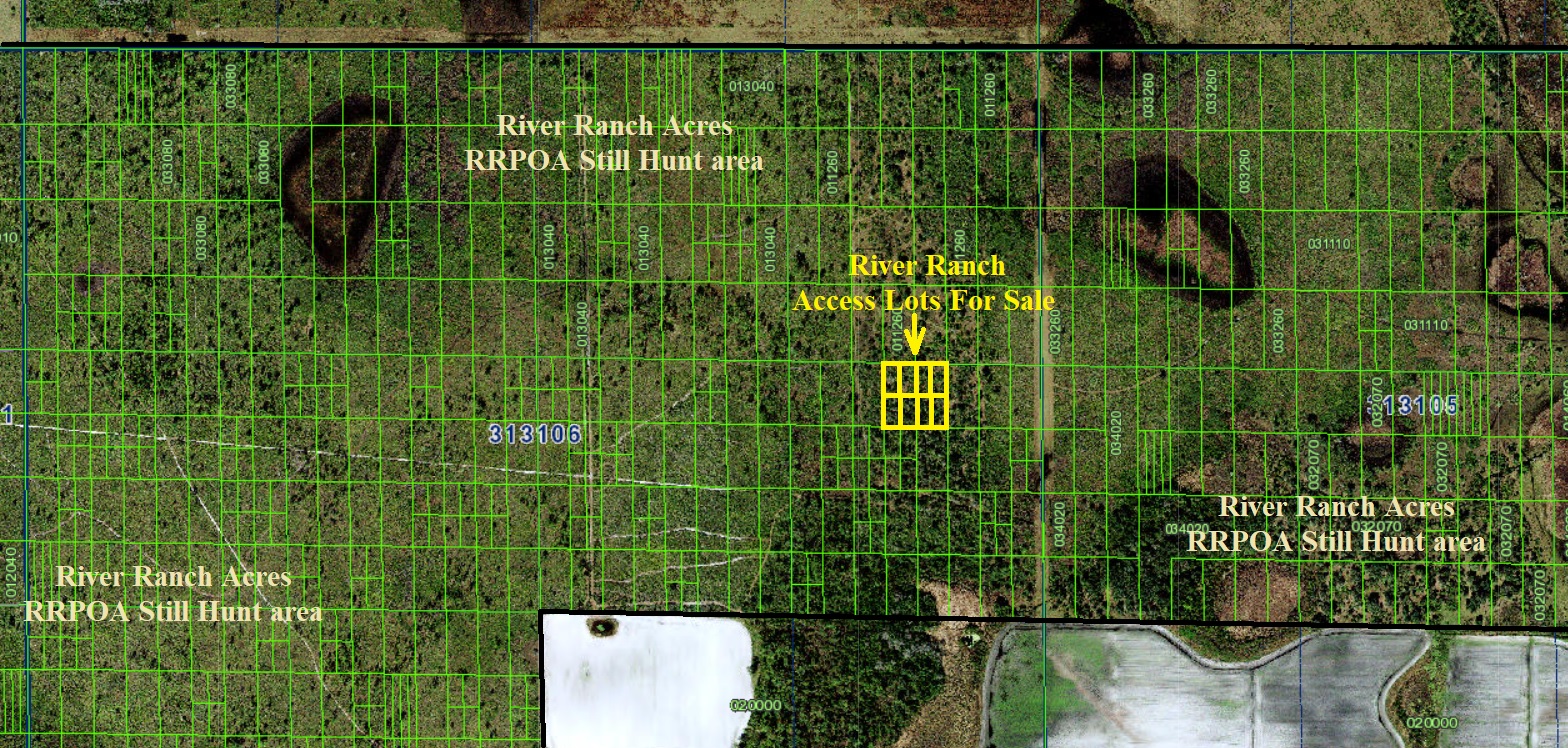River Ranch Acres Access Deed Hunt Lot for sale