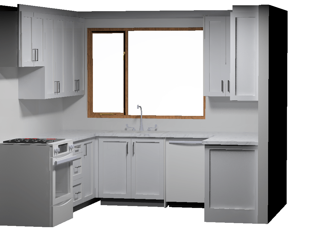 Shaker Door Kitchen Riverside Millwork Group