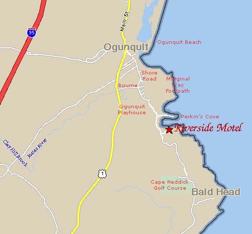 Map Of Ogunquit Maine Ogunquit, Maine – Map & Directions