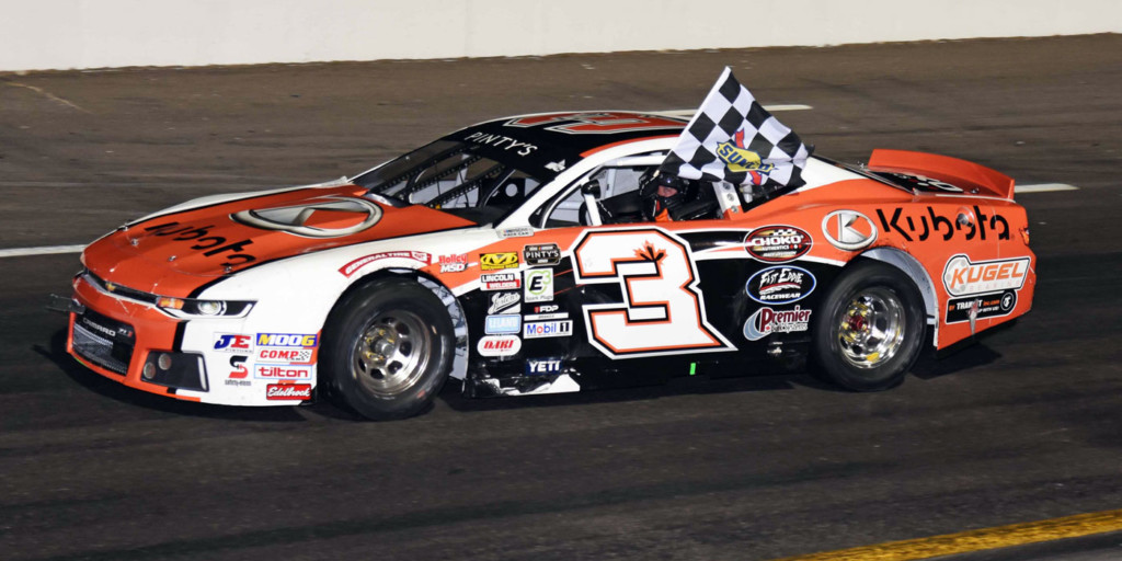 Hathaway Wins Exciting Bumper to Bumper 300 in NASCAR Overtime
