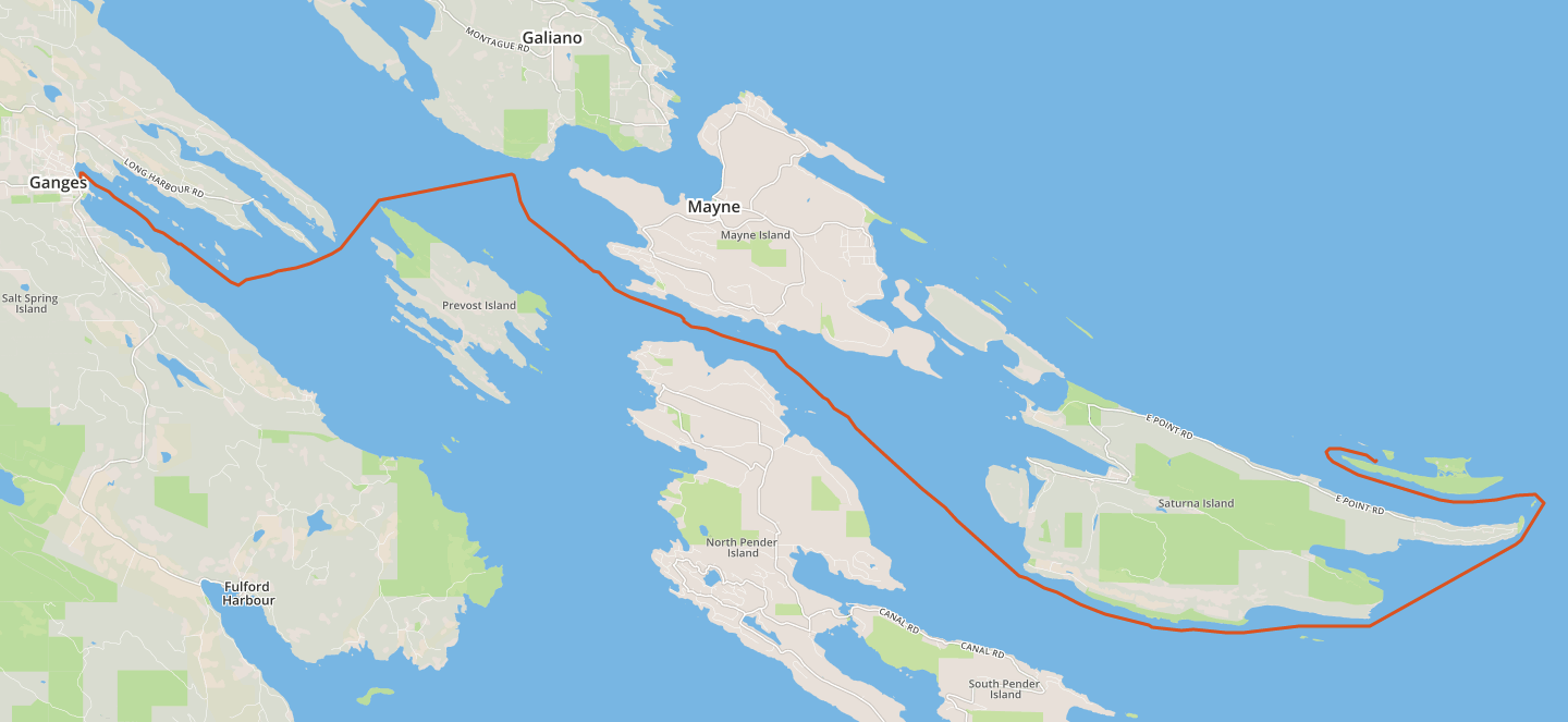Cabbage Island Maine Map Cabbage and Tumbo Islands, B.C. Riveted