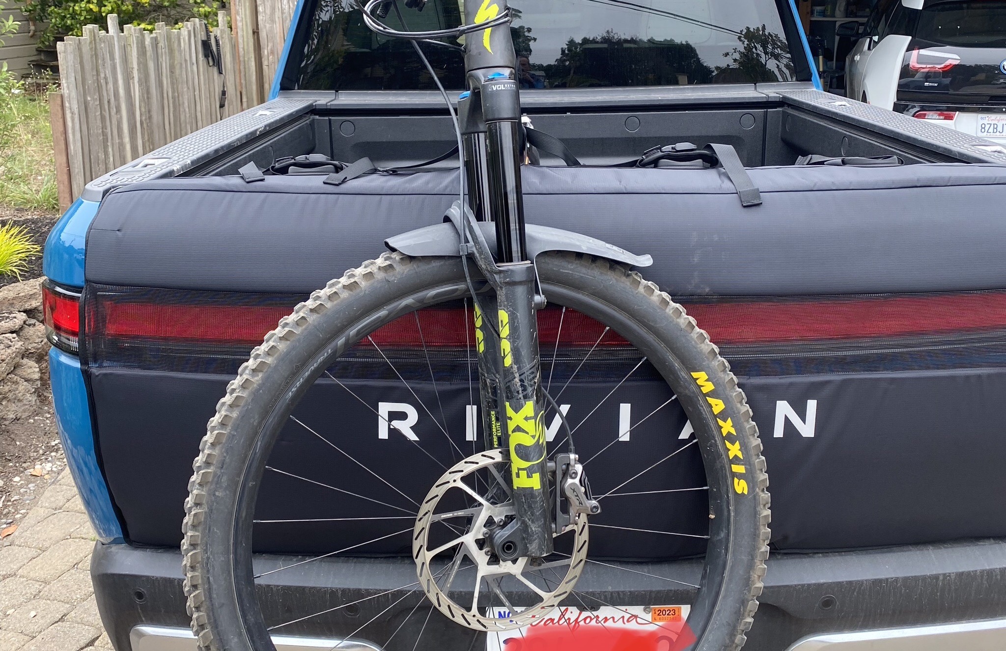 Rivian R1T tailgate pad installed review it's a winner (with a caveat