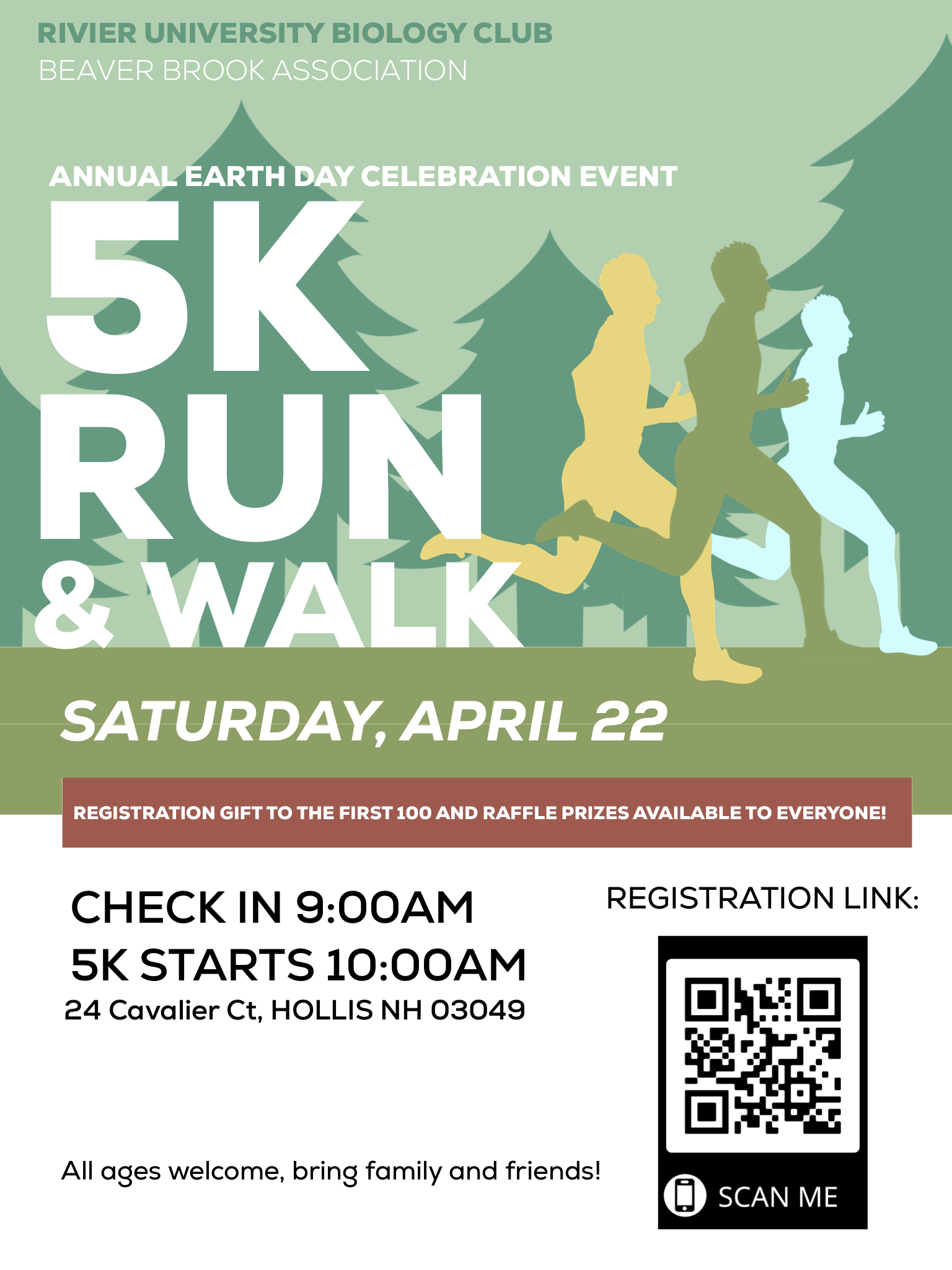 Earth Day 5K Rivier University