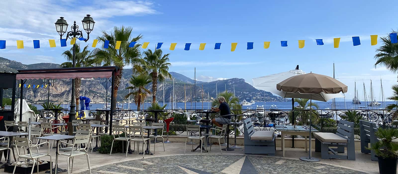 St. Jean Cap Ferrat Restaurants & Bars, walking distance from Villefranche