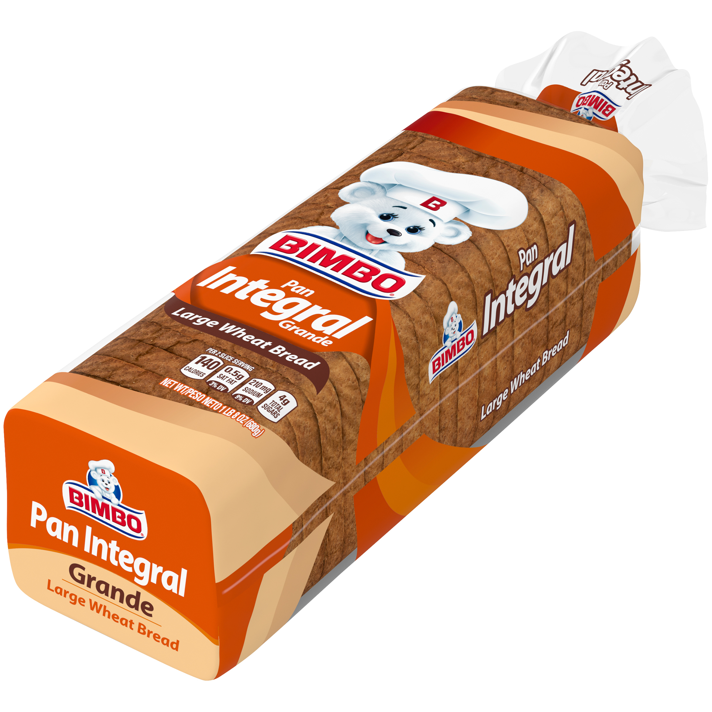 Bimbo Bread Whole Wheat 620 gr Riviera Maya Groceries