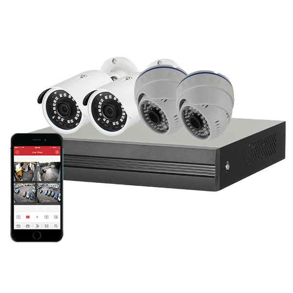 4 Channel Complete CCTV Kit Rivolt CCTV and Security