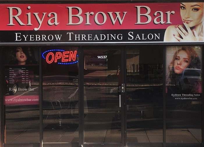 Riya Brow Bar Eyebrow Threading Service Omaha, Nebraska