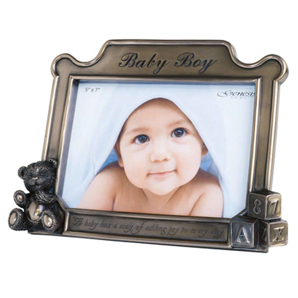 Genesis Baby Boy Frame 5 x 7" (JJ059) RJ Barber & Sons