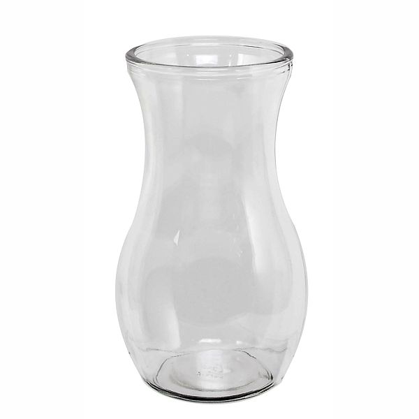 9.5 In. H x 4 In. Dia. Clear Bobay Vase Garden Flower Vases