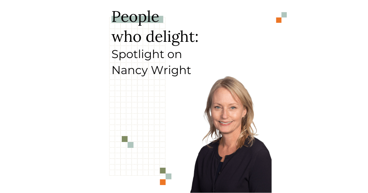 People Who Delight Spotlight on Nancy Wright RJE Business Interiors
